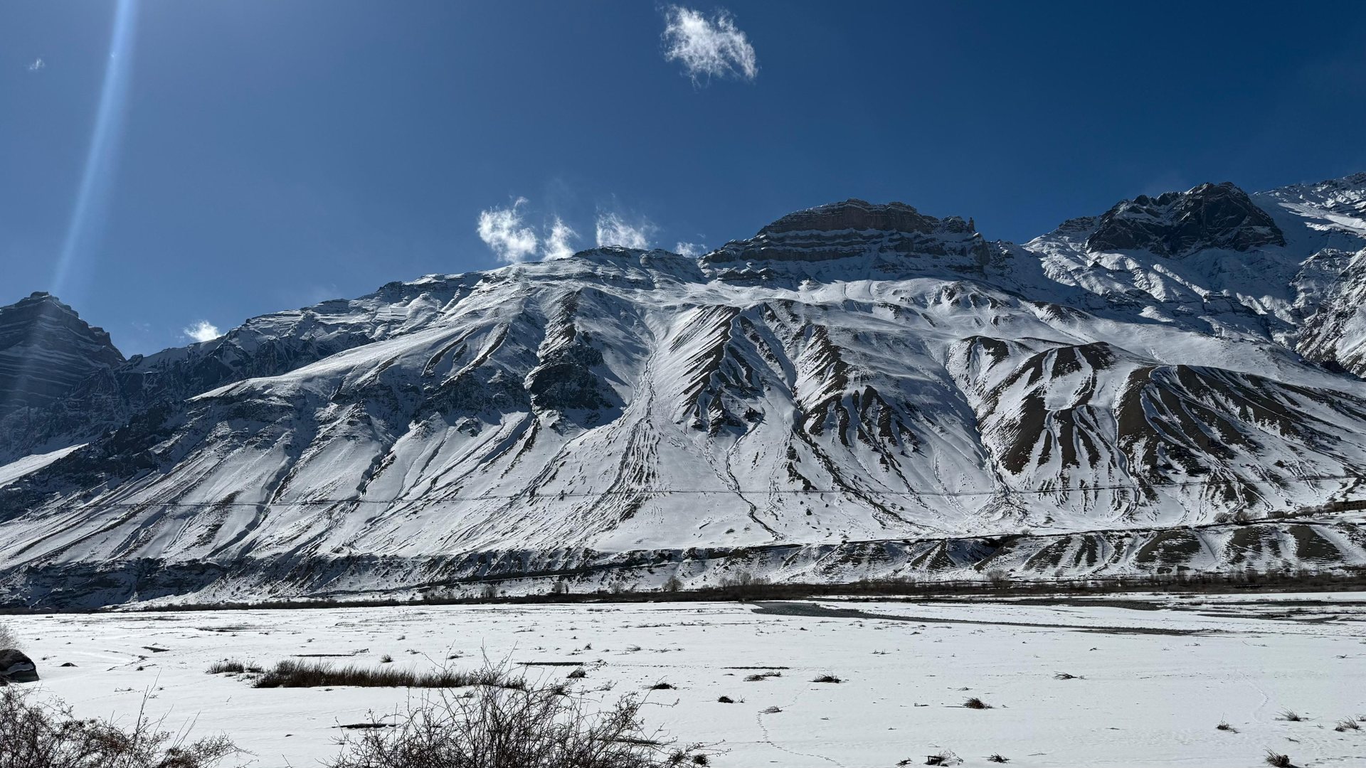 Spiti Valley mountain landscape